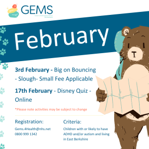 GEMS sessions February 2025