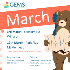 GEMS sessions March 2025